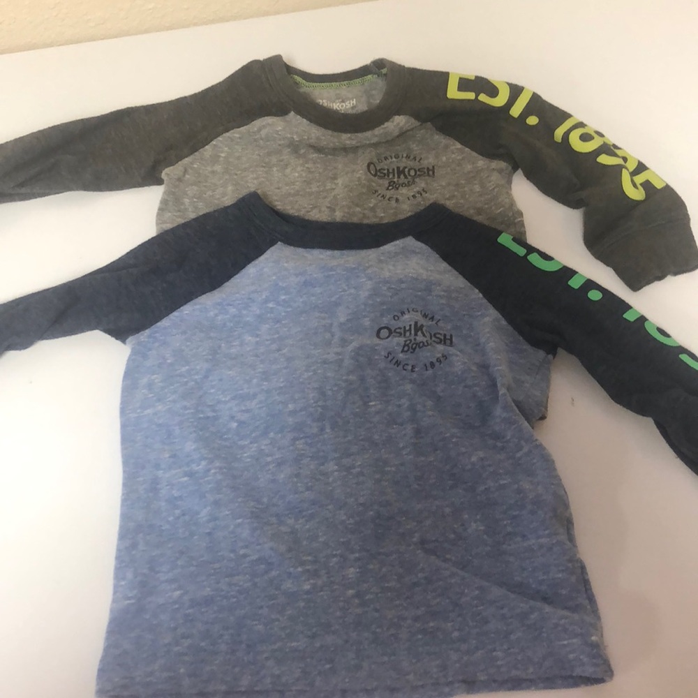 Lot of 2 long sleeve shirts
